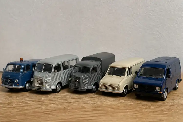 Andere Franse bestelwagens 1:43