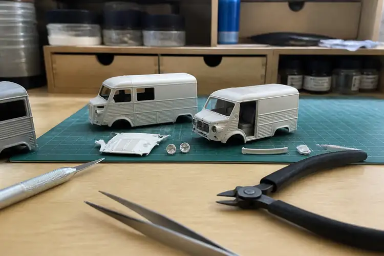 Reparatie schaalmodellen restauratie