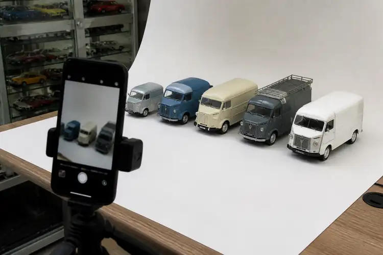 Fotografie schaalmodellen presentatie